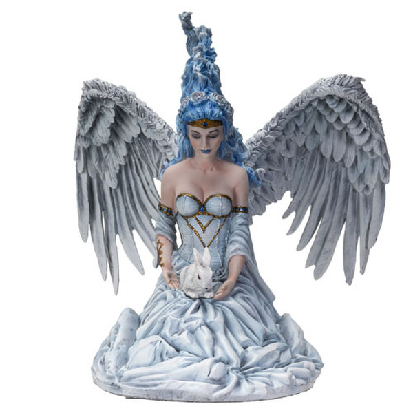 Nene Thomas Spirit of Winter Fantasy Fairy Figurine Statue rabbit in hands